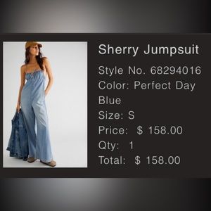 🌼Free People Jumpsuit